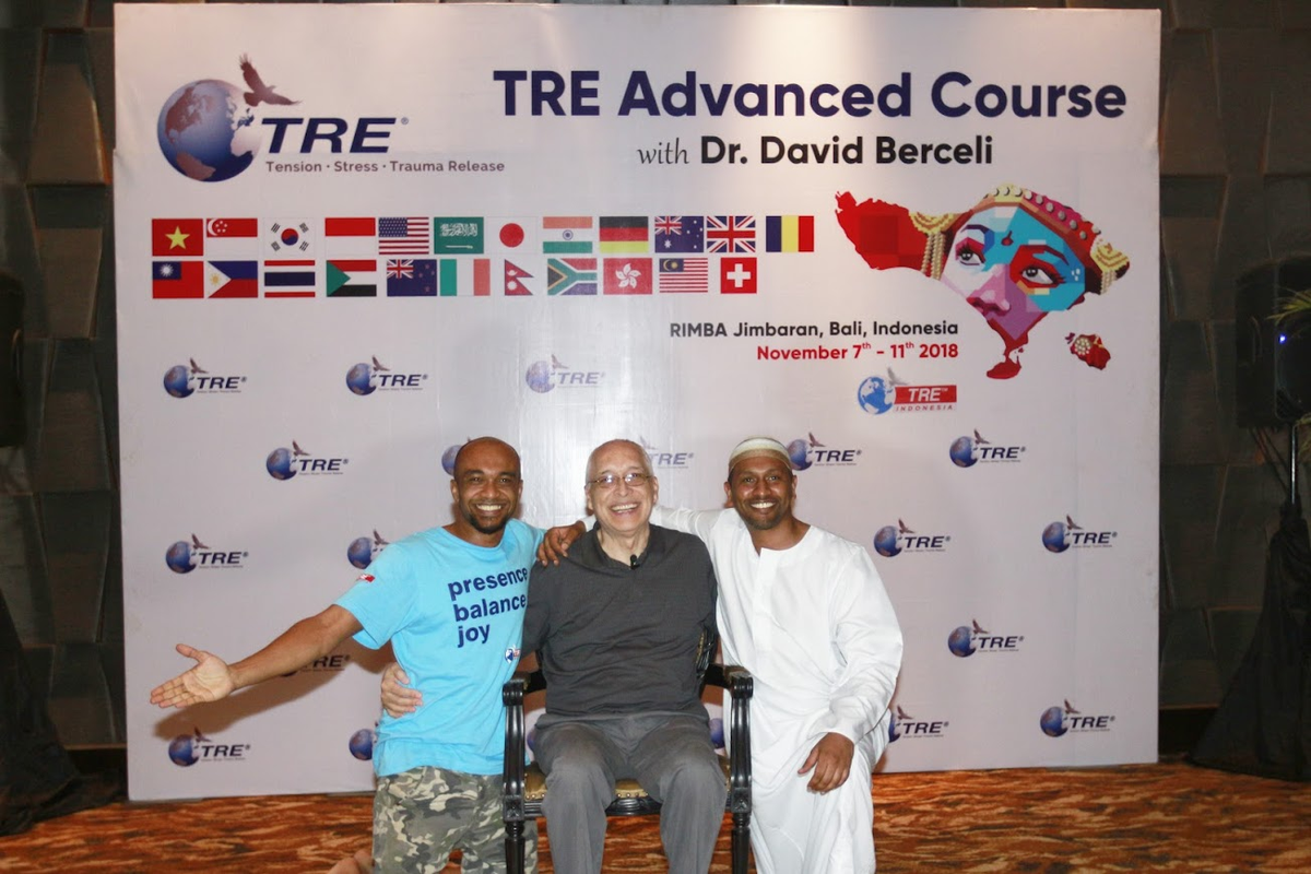 التدريب مع د. ديفيد برسيلي مؤسس TRE®